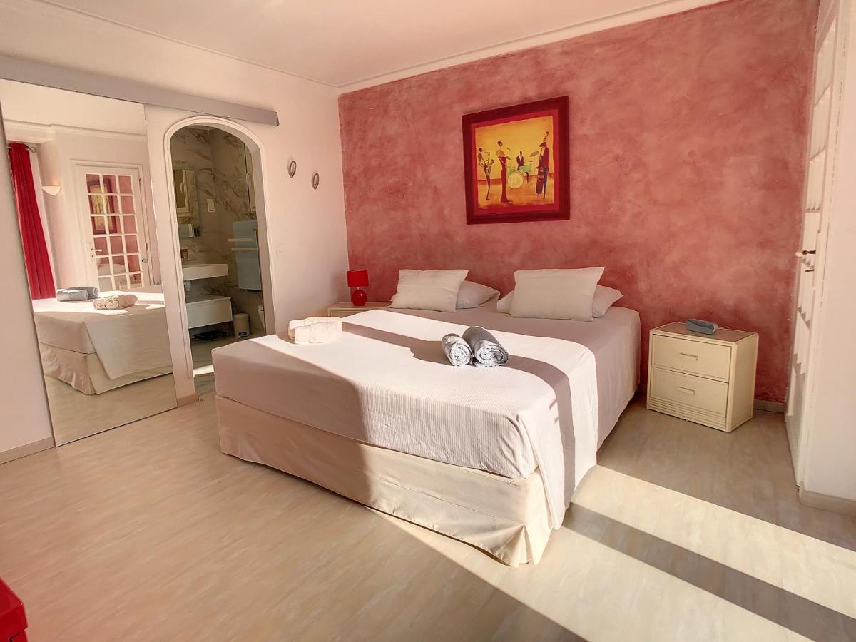 3 Bedrooms Villa Near Cannes - Pool & Jacuzzi - Sea View Mandelieu 外观 照片