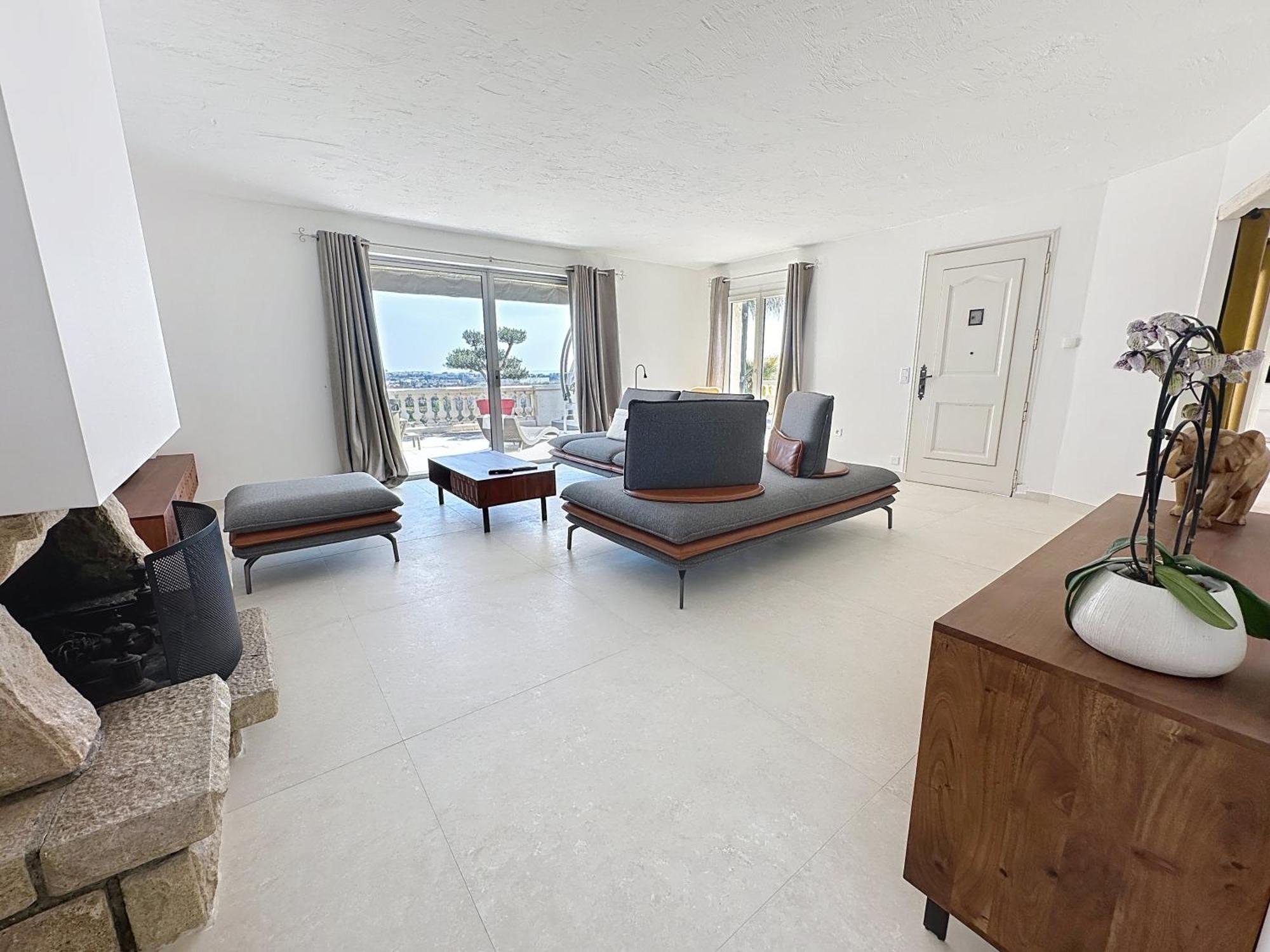 3 Bedrooms Villa Near Cannes - Pool & Jacuzzi - Sea View Mandelieu 外观 照片