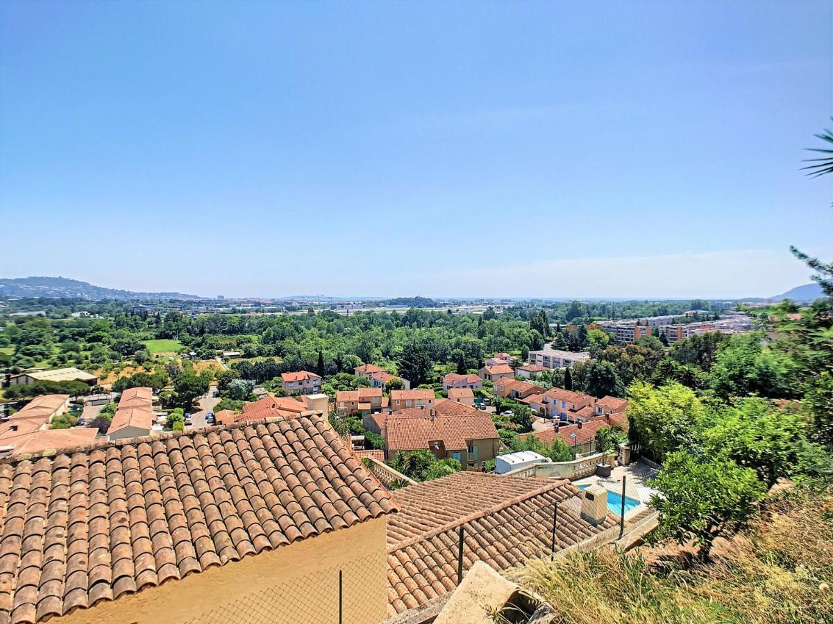3 Bedrooms Villa Near Cannes - Pool & Jacuzzi - Sea View Mandelieu 外观 照片