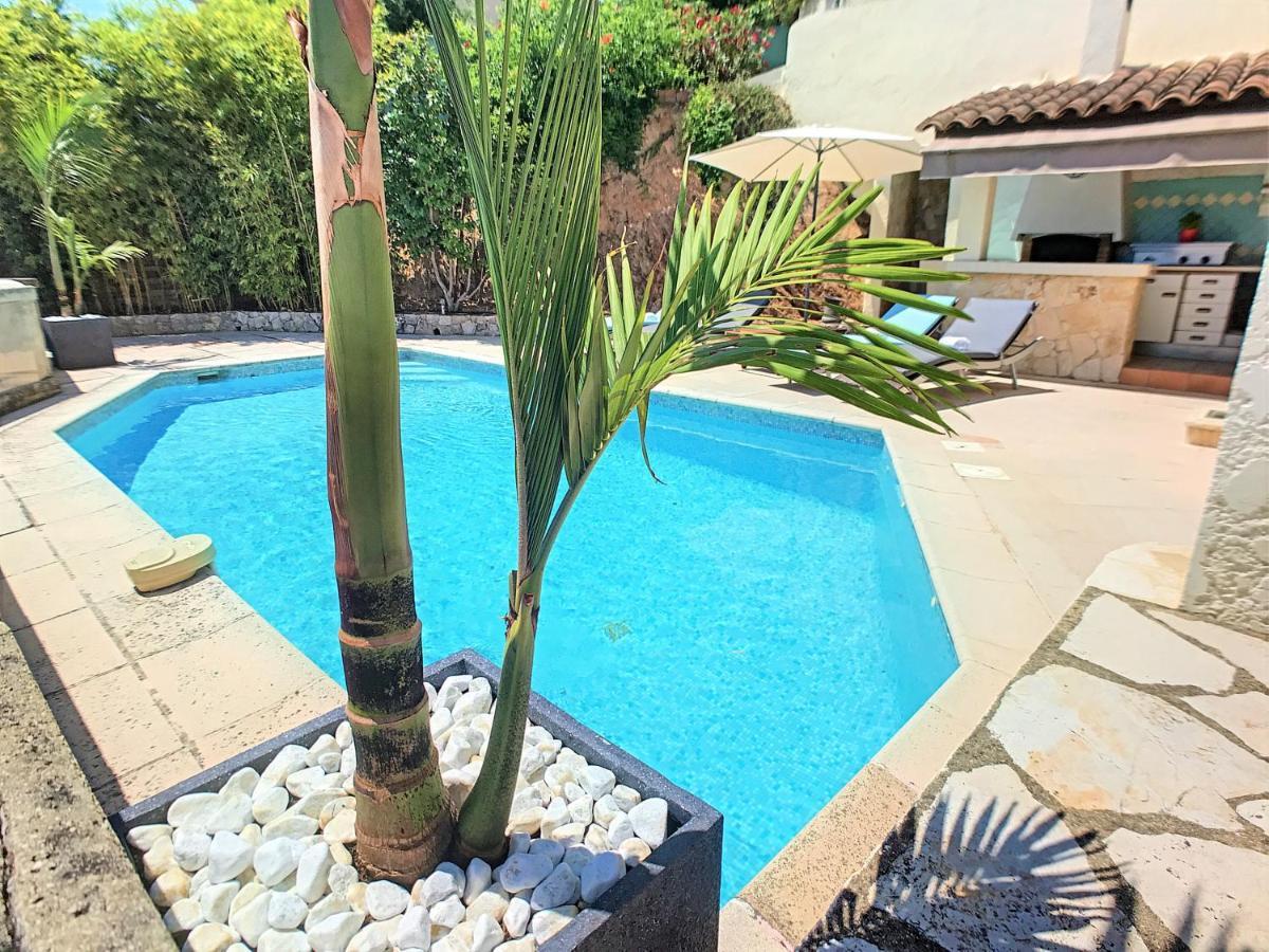 3 Bedrooms Villa Near Cannes - Pool & Jacuzzi - Sea View Mandelieu 外观 照片